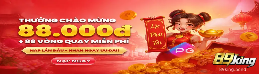 89KING khuyến mãi với chương trình ưu đãi dành cho thành viên